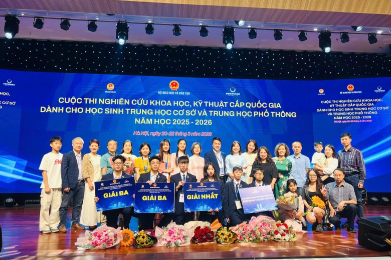 Dấu ấn Thực nghiệm KHGD tại cuộc thi KHKT cấp Quốc gia